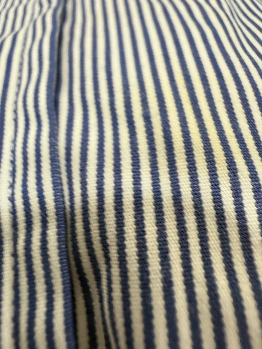 Polo Ralph Lauren Blue White Stripe Button Down Shirt Men’s M Custom Fit